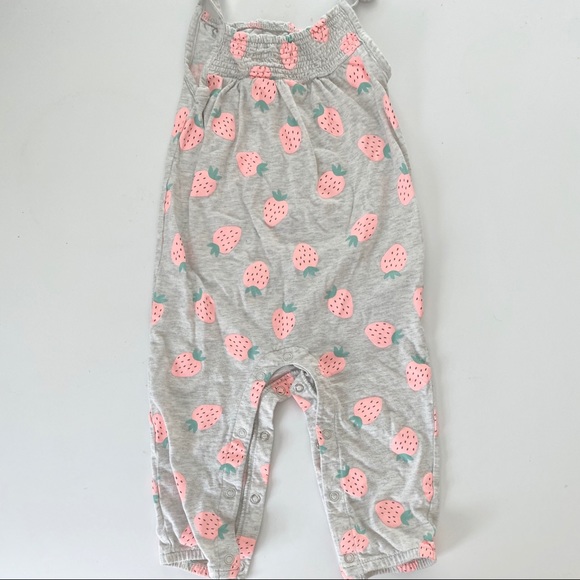 carter's baby girls jersey jumpsuit